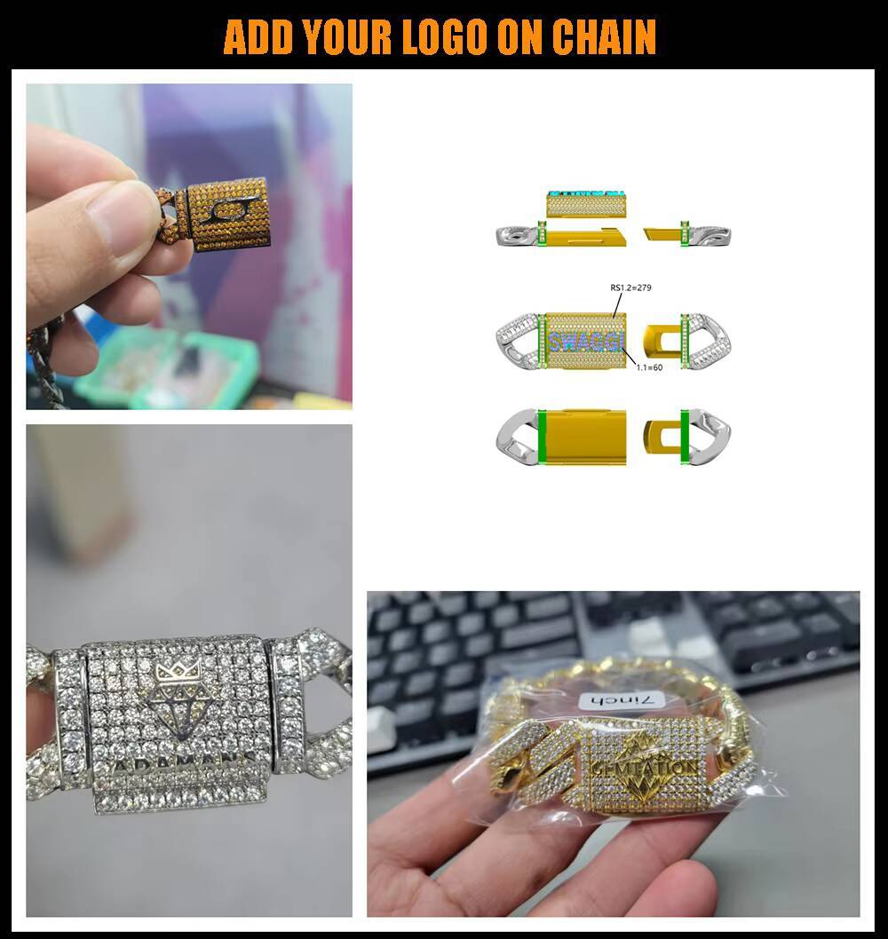 Fashion Jewelry Women Men Hypoallergenic Brass Diamond BlackFour Leaf Clover Tennis Necklace