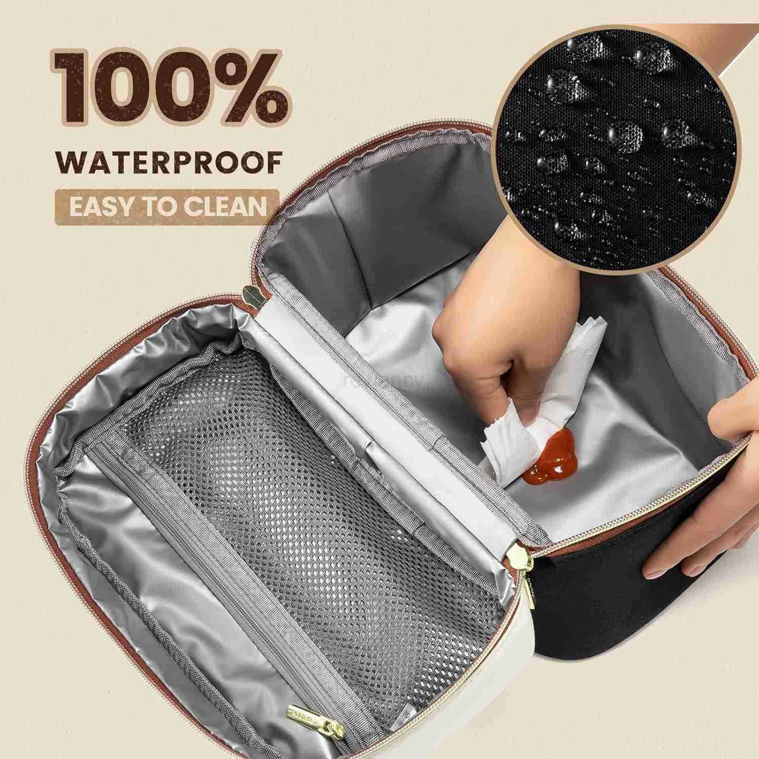 Insulated Lunch Bag for WomenAdult Lunch Box for WomenLeakproof Cooler Bag for Office Picnic Hiking BeachLunch Tote Bag with Adjustable Shoulder Strap