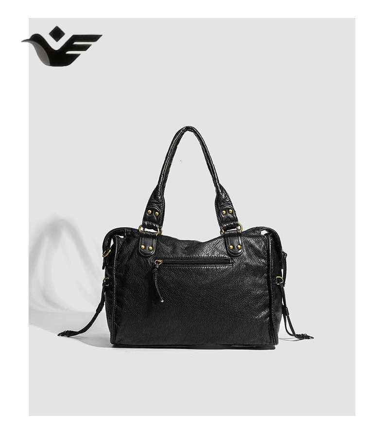 Feiyan Free Shipping New Designer Bag Luxury Shopping Bag Cross-border Hot-selling French Retro Motorcycle Bag Single Shoulder Crossbody Bag Tote Bag 