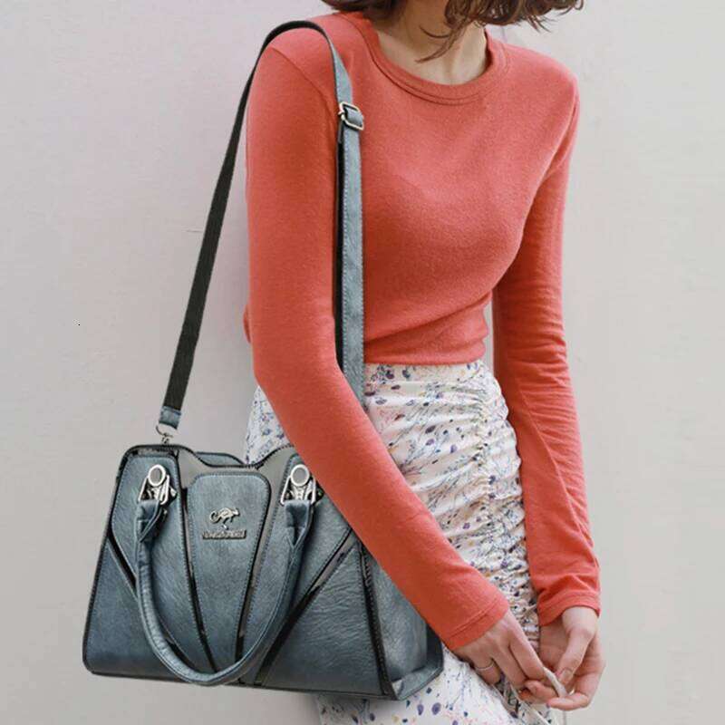 Women Handbags Fashion Ladies Bags High Quality PU Leather Casual Totes Top Handle Shoulder Messenger