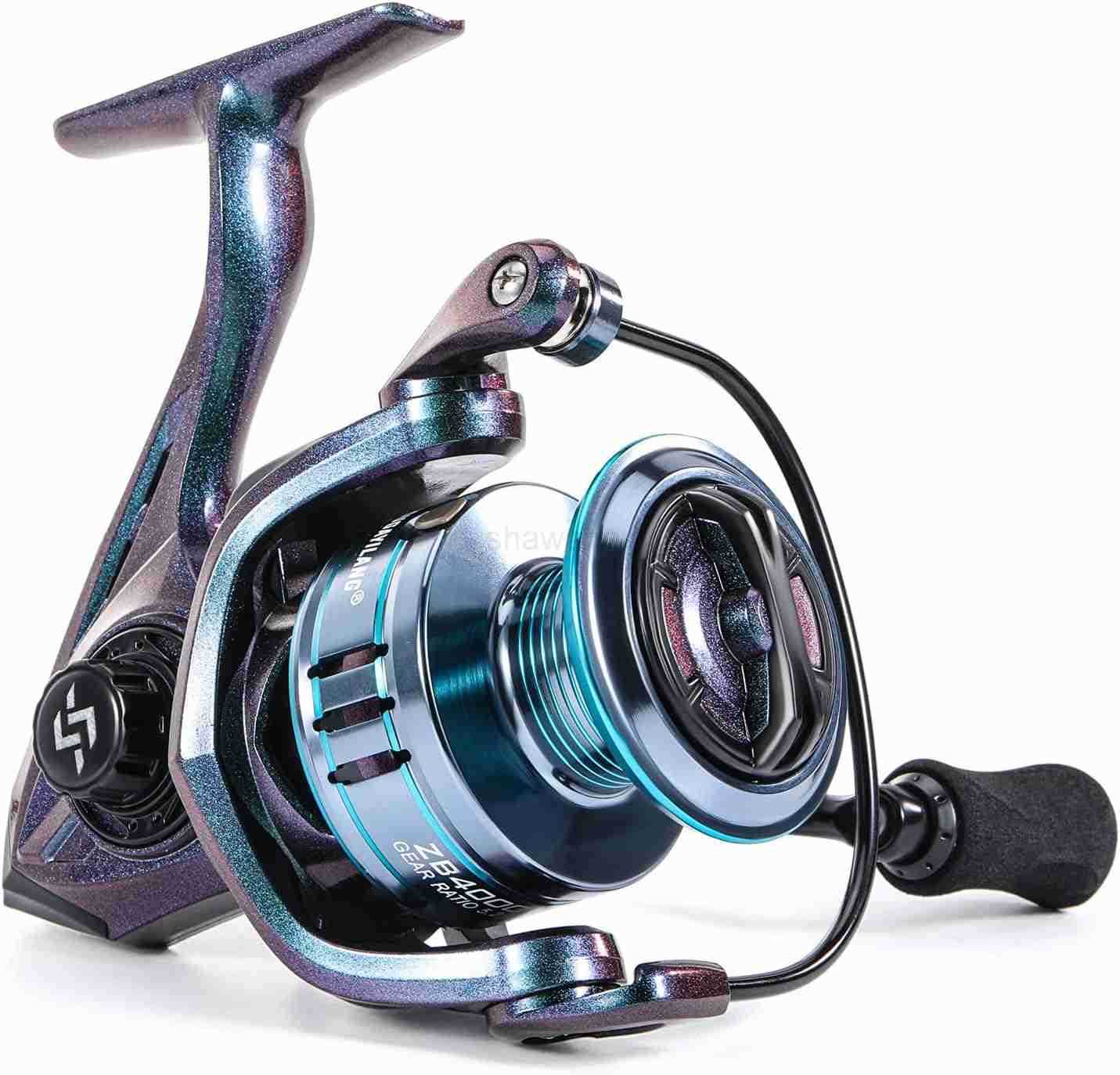 Spinning Fishing ReelSuper Powerful Smooth Drag with 111 Ball Bearings from 1000 to 4000 Series for Freshwater Saltwater W250904