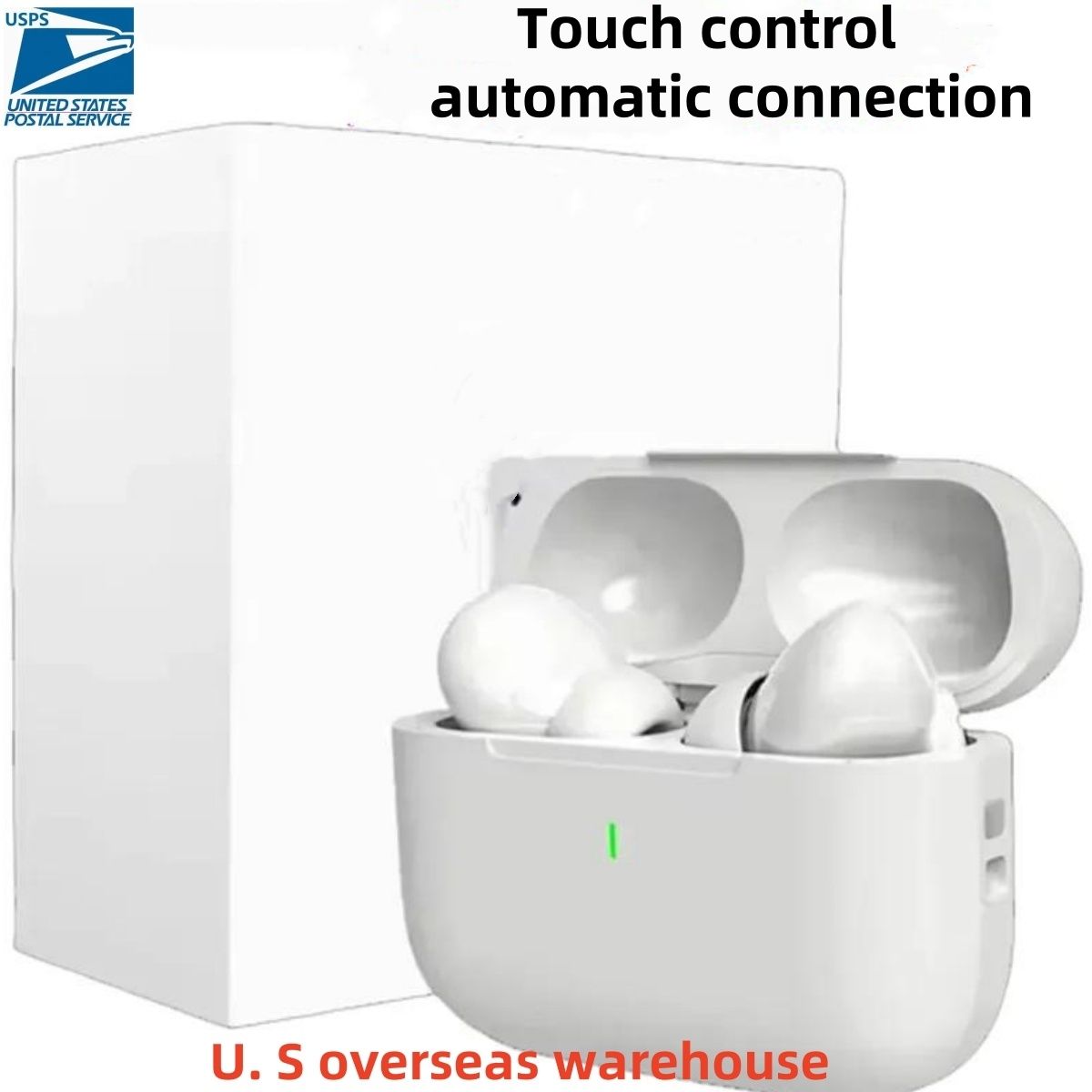 Bluetooth Headphones pro 4th Gen With ANC Earphones USB-C Pro 2 anc wireless Earphones pods 3rd Headset