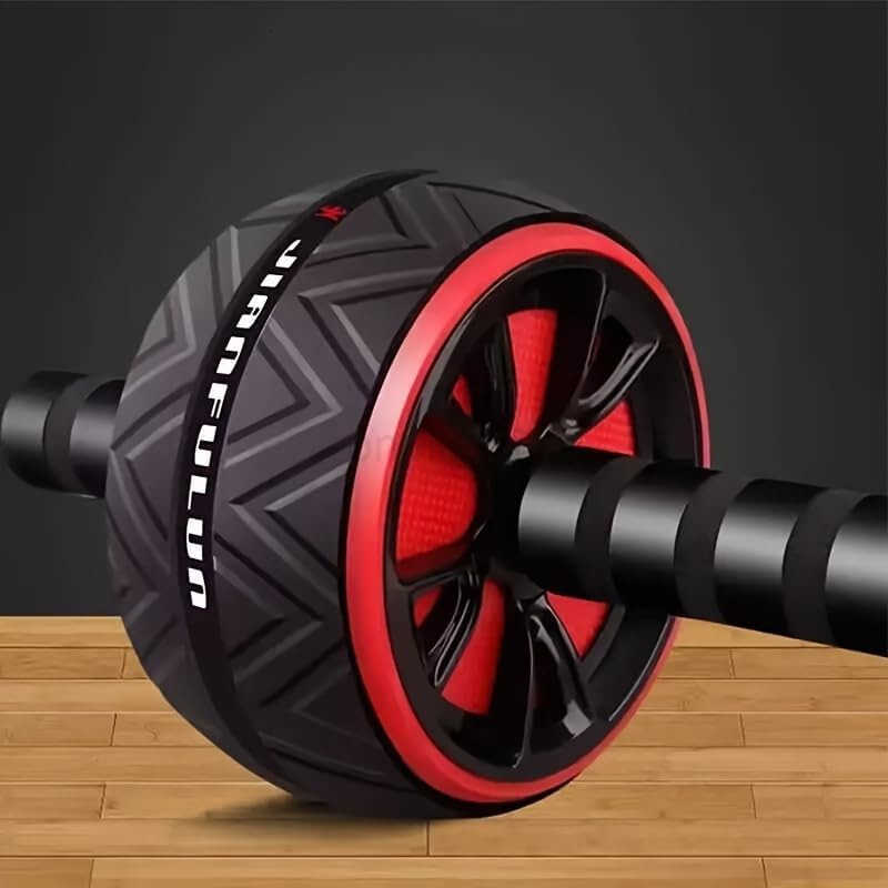 Ab Roller Wheel Core Chest Muscle Training Wheel Abs Workout Equipment Fitness Equipment for Home Gym Wider Ab Machine with Knee Pad Accessories W2509