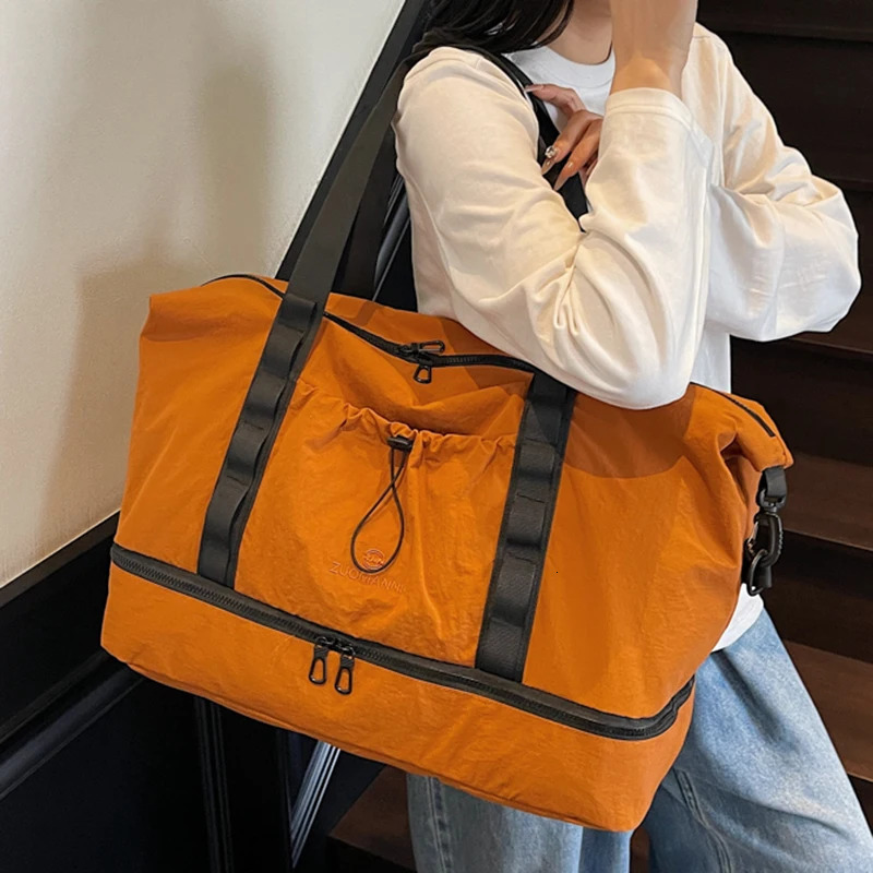 Fashionable Leisure Travel Bag Independent Shoe Compartment Suitable for Travel Bags Leisure Storage Bags Yoga Bags Etc 250903