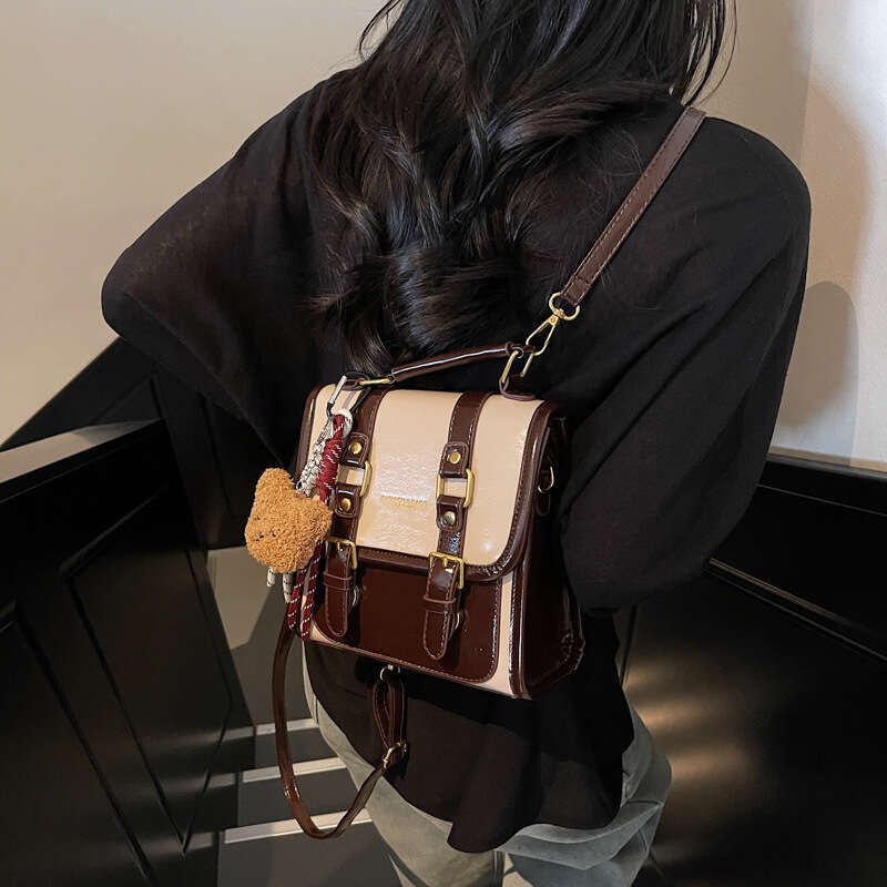 Trendy Handheld Briefcase for Women 2025 New Style Versatile Small Square with High-End Feel Single Shoulder Women's Bag