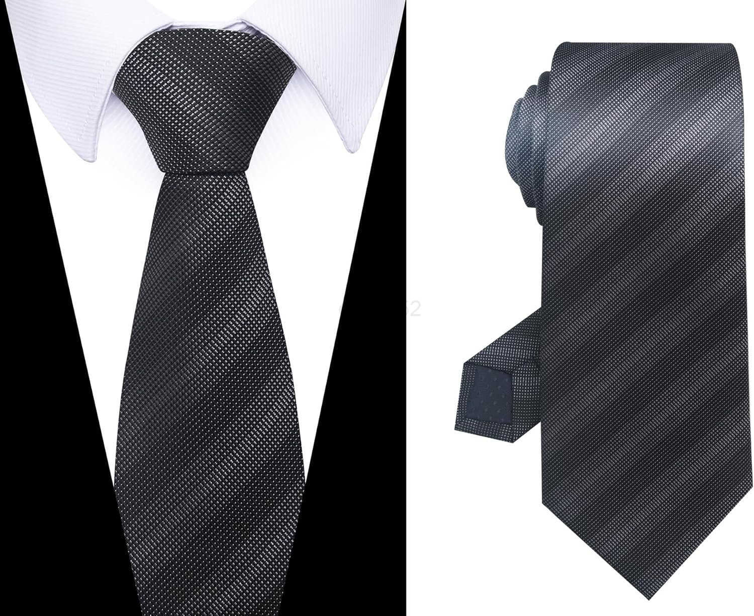 Tie For Men 6 PCS Necktie Woven Jacquard Neck Ties SetW250904