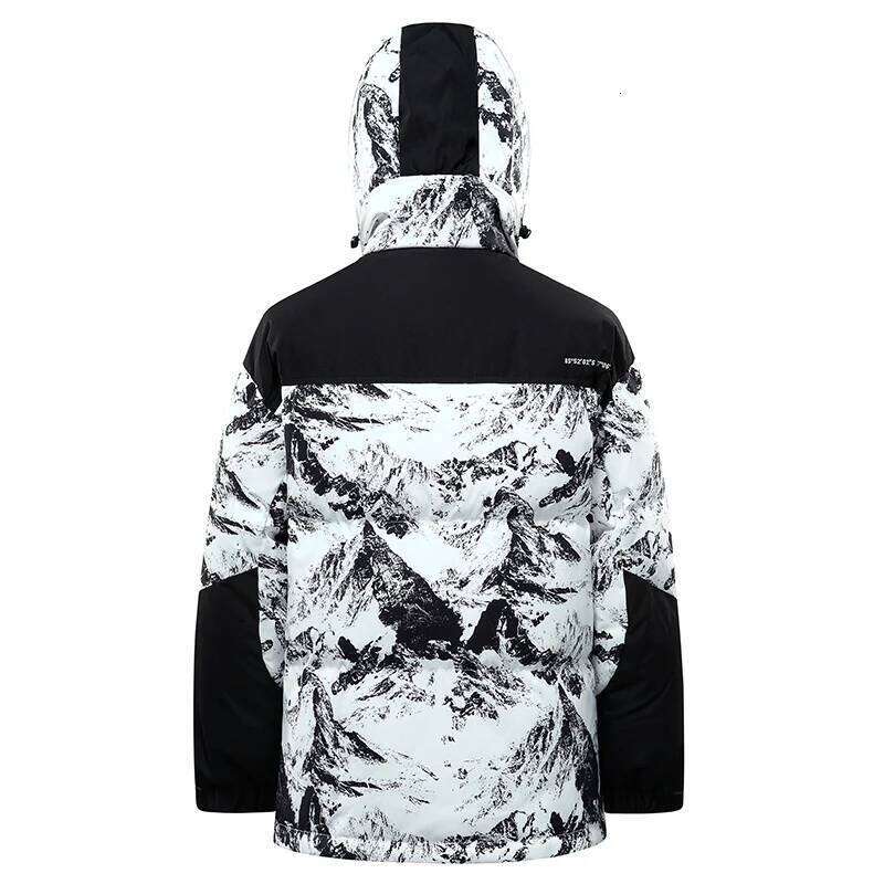 Winter 90% Duck Mens Warm Fleece Down Jackets Men Windproof Waterproof Casual Hooded Jacket Parkas Male