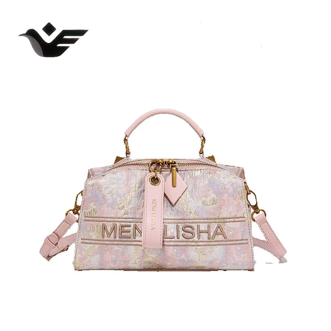 Feiyan Free Shipping New Designer Bag Luxury Shopping Bag Foreign Trade Embroidered Single-shoulder Bag High-end Fashion Handheld Pillow Bag Customiza