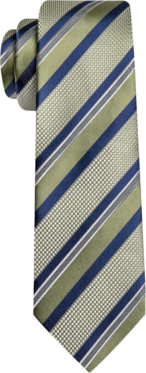 Mens Tie Set Plaid Check Neckties Formal Business Wedding Luxury Pocket Square CufflinksW250904