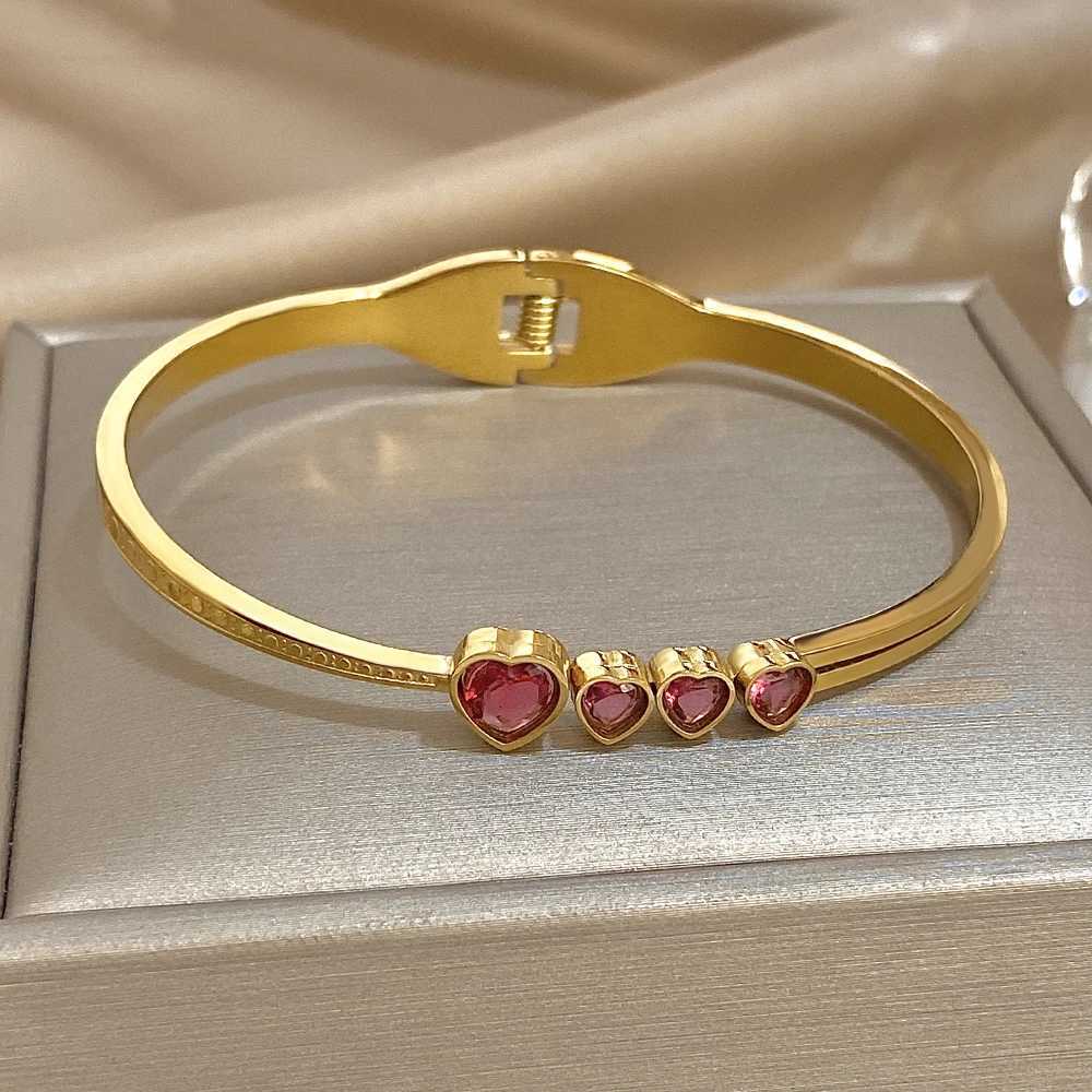 Greatera Pattern Wens Bracelet Personty Vntines Day Gift Popar Versatile Stainl Steel Jewelry For Wen Y250904