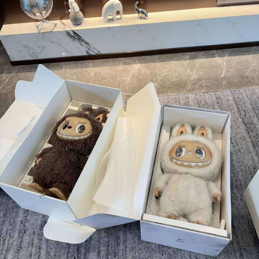 All Size 38Cm Zemomo I Found You Angel In Clouds Large Chief 38Cm Plush Doll Archangel Labubu Blind Box Fur Toy Set