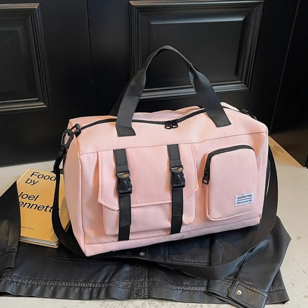 Oxford Cloth Fitness Duffel Bag Lightweight Large Capacity Travel Luggage Bag Dry And Wet Separation with Shoe Compartment 250903