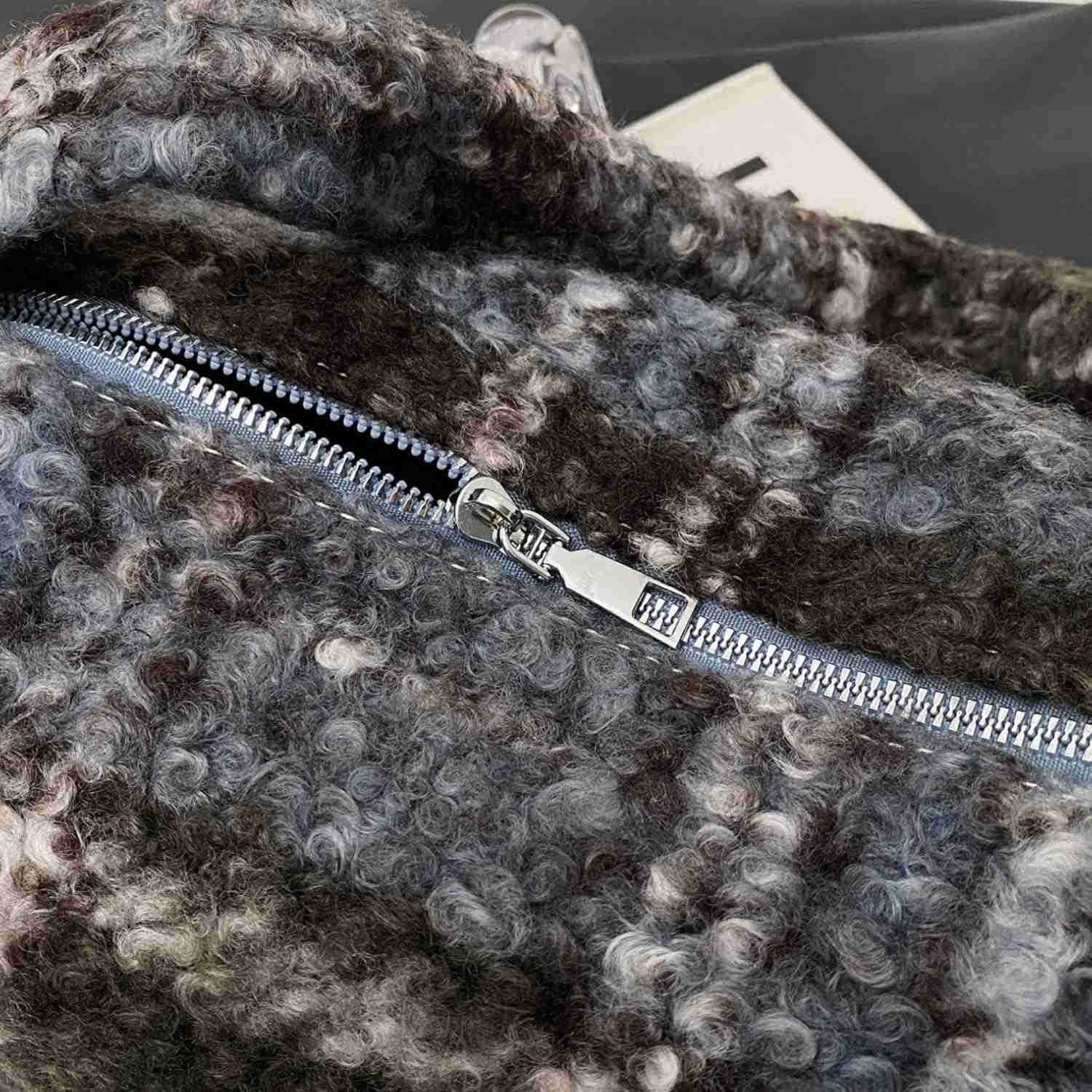 Trendy Plaid Purses and Handbags for Women Woolen Shoulder Crossbody Boston Bags M250904