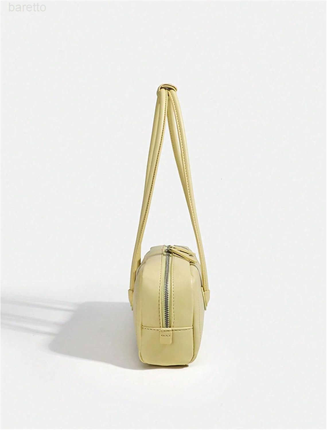 Womens Top Handle Shoulder Handbags Zipper Medium Boston Bag Structured Underarm Bags M250904