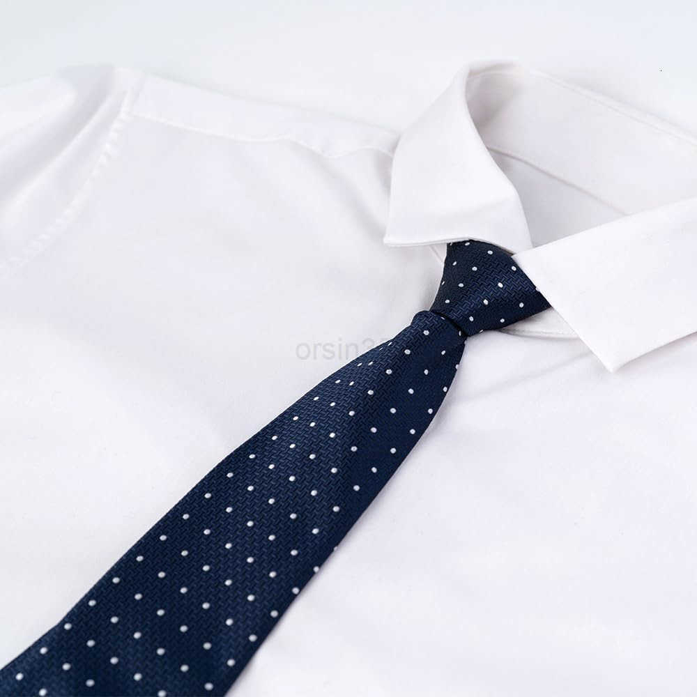 Mens 5 PCS Classic Zipper Ties 5 Desiged Pretied Necktie SetW250904