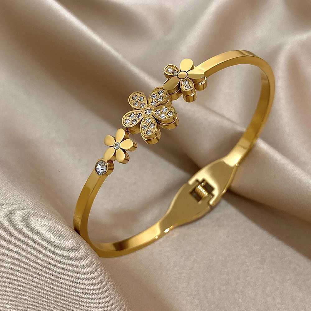 Greatera Zircon wer Bracelet For Wen Charm High Quty Bangle Thin Design Waterproof Mens Jewelry Party Gift Y250904