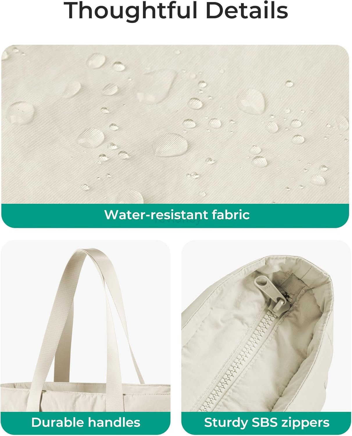 Tote Bag for Women with Zipper Gym tote with Compartments Work Tote Nurse Dance Yoga Bag for TravelW250904