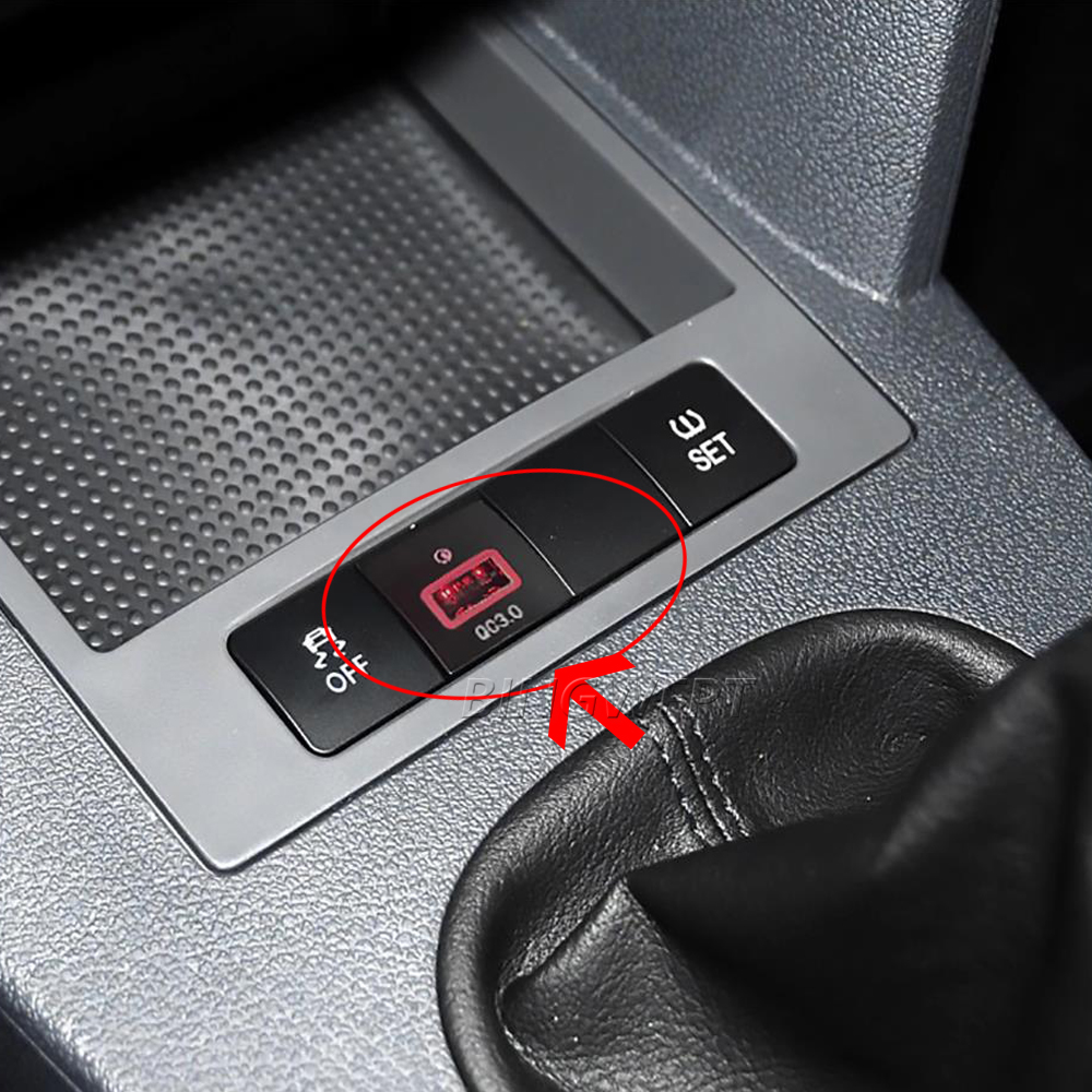 For VW Golf 6 MK6 Jetta 5 Scirocco 2006 - 2012 Car USB Charger PD Quick Charge QC3.0 Phone Charging Adapter Outlet Button