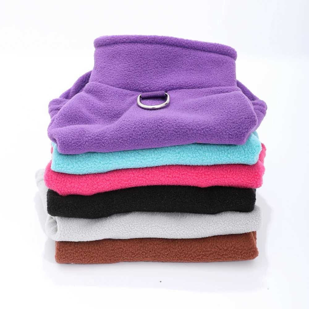 Winter Warm Dog Clothes For Small Medium Dogs Cats With Dring Soft Cozy Puppy Fleece et Yorkshire Chihuahua Pet Costume W250904
