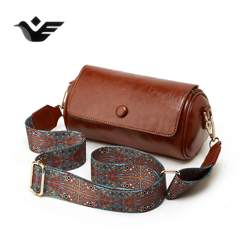 Feiyan Free Shipping New Designer Bag Luxury Shopping Bag Fashion Small Versatile Retro Cylinder Commuter Phone Women's Crossbody Shoulder