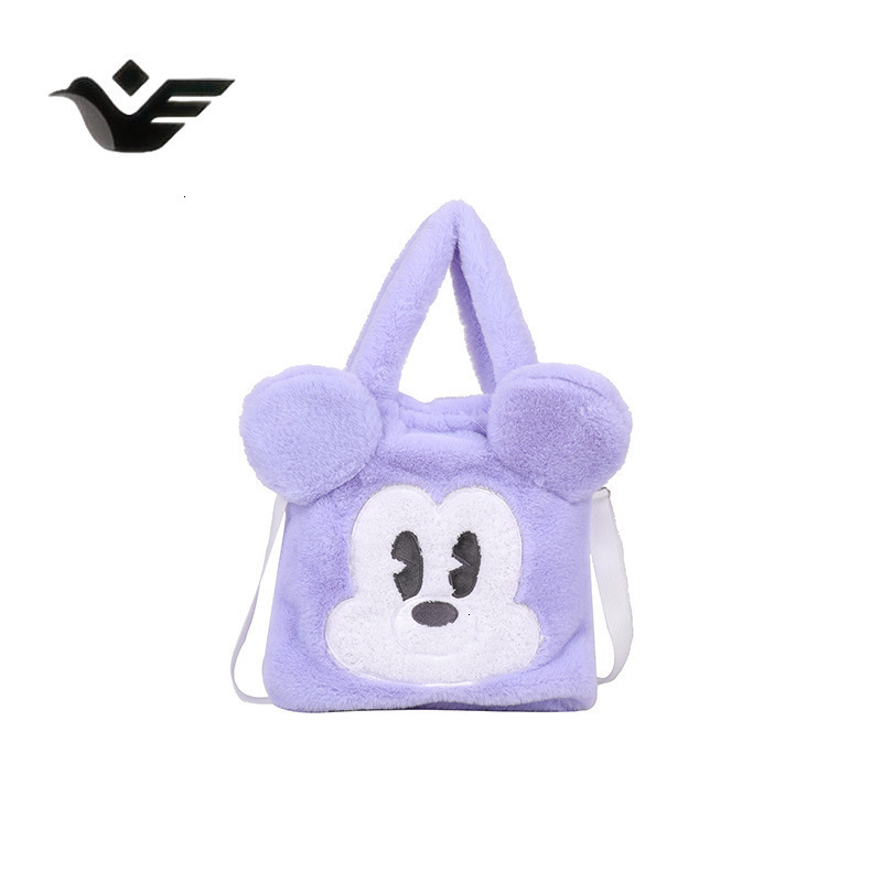 Feiyan Free Shipping New Designer Bag Luxury Shopping Bag Cute Single Shoulder Plush Bag Large Capacity Handbag Cartoon Doll Casual
