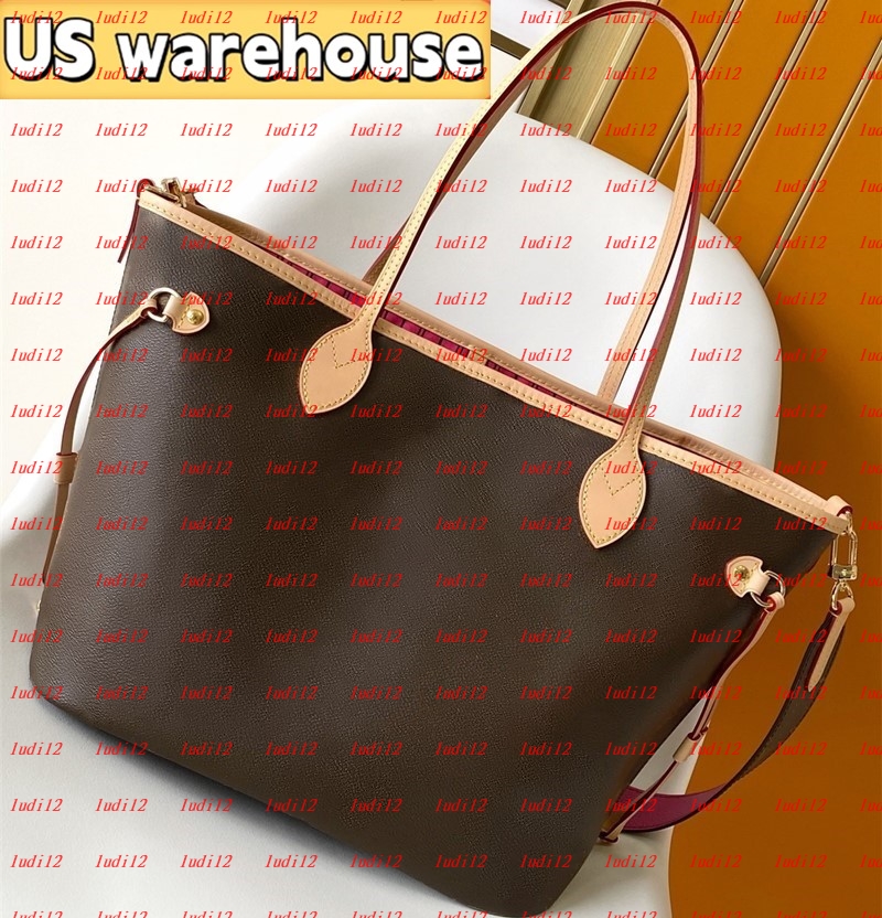 2026 Top quality neverfulltote MM Designer Bag 2pcs shopping bag Womens crossbody shoulder bag leather mirror quality handbag Luxury bag tote must have wallet