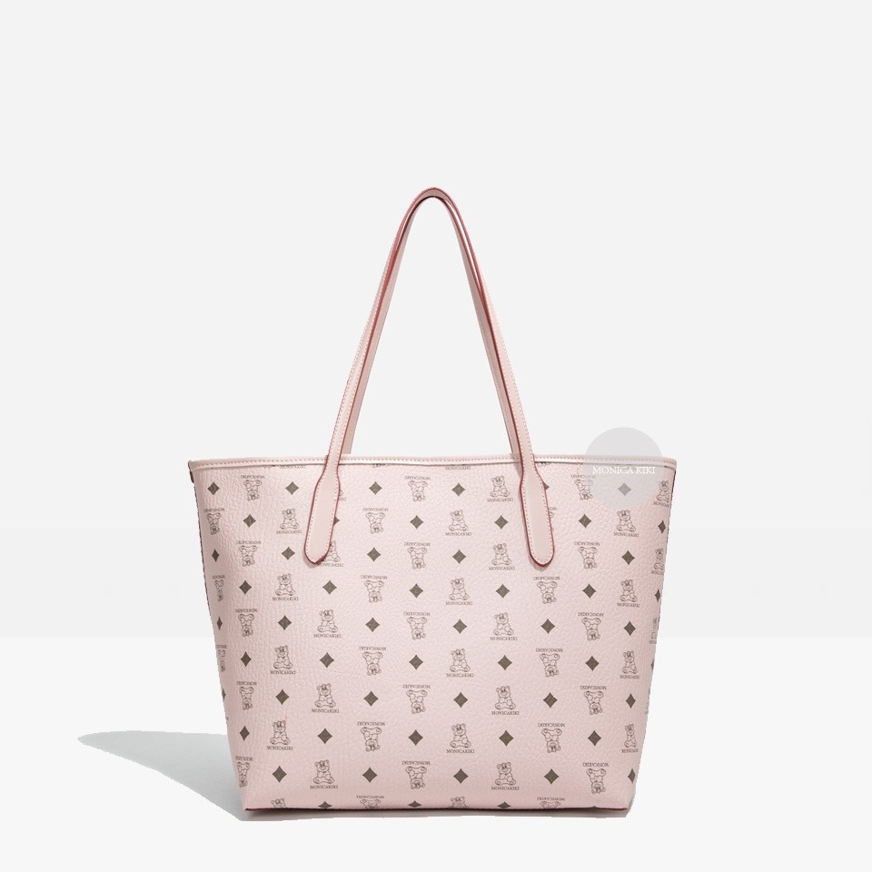 Designer bag for women tote bag printing classic Luxury Bag purse Little Bear practical pretty lightweight large pink brown