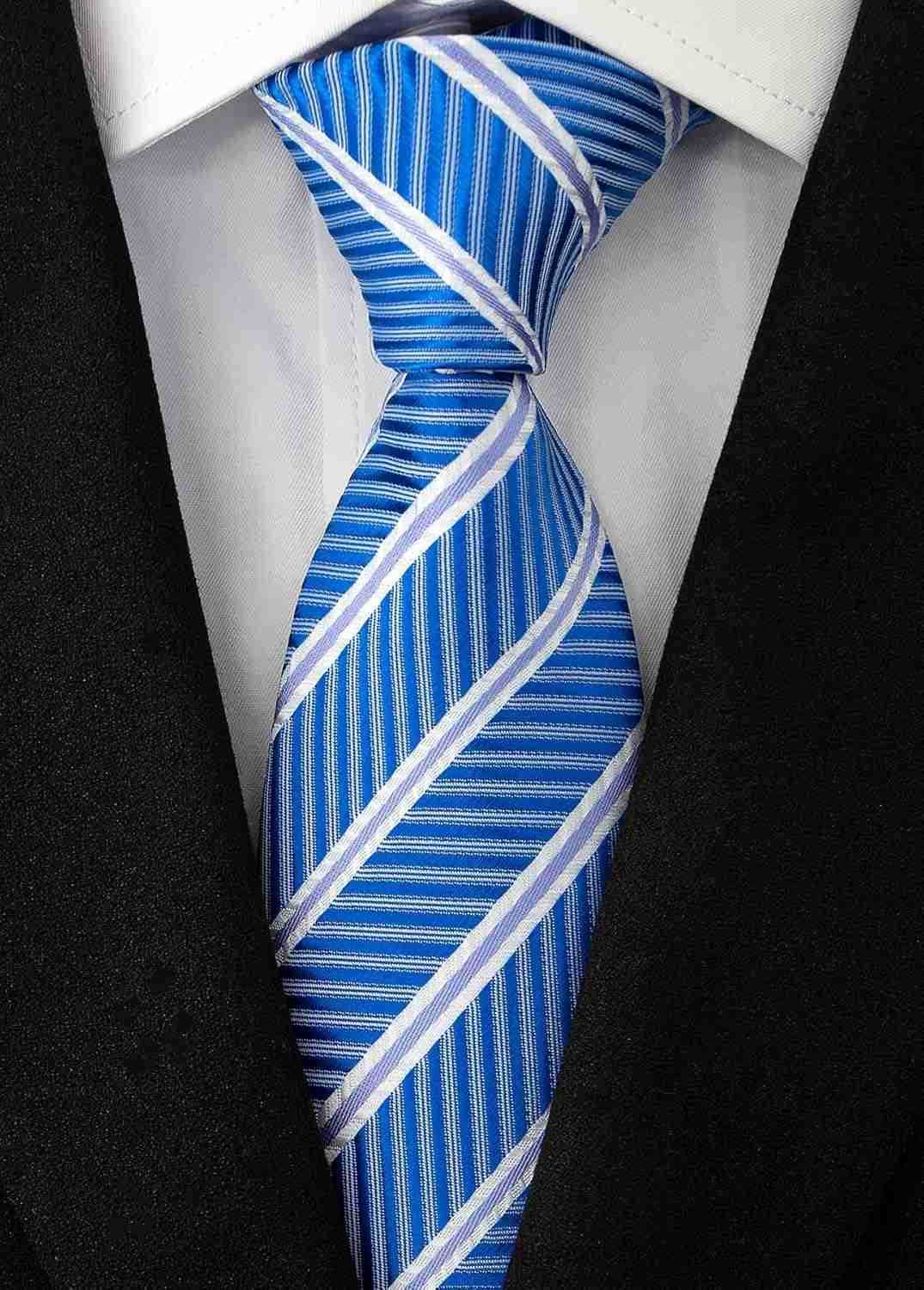 Mens Necktie Classic Silk Tie Woven Jacquard Neck Ties 6 PCSW250903