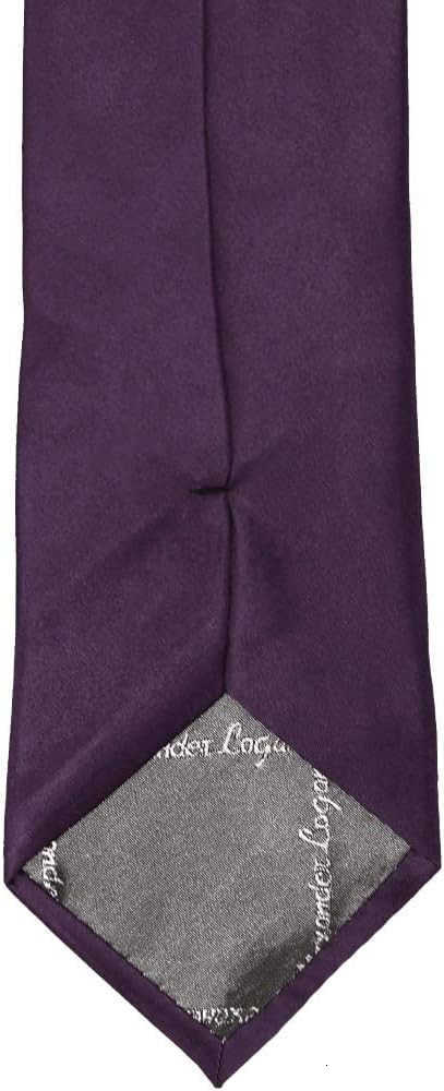 Mens Solid Color Necktie Standard LengthW250904