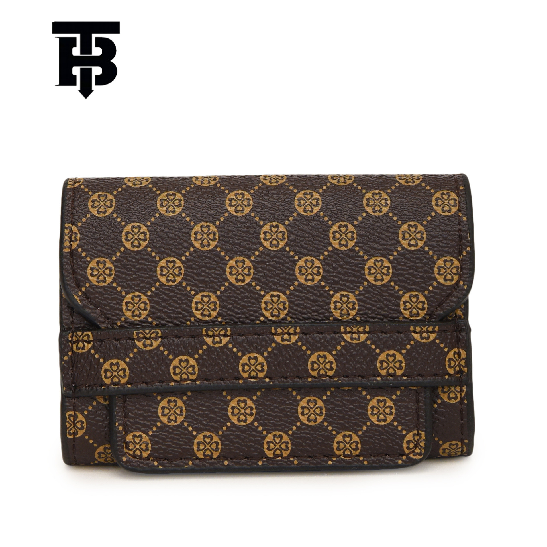 TB BHULAMTE Designer s bag Niche Design Printed Buckle Coin Purse Keychain High-end Exquisite Mini Compact Card Holder Coin Purse All-in-one Bag