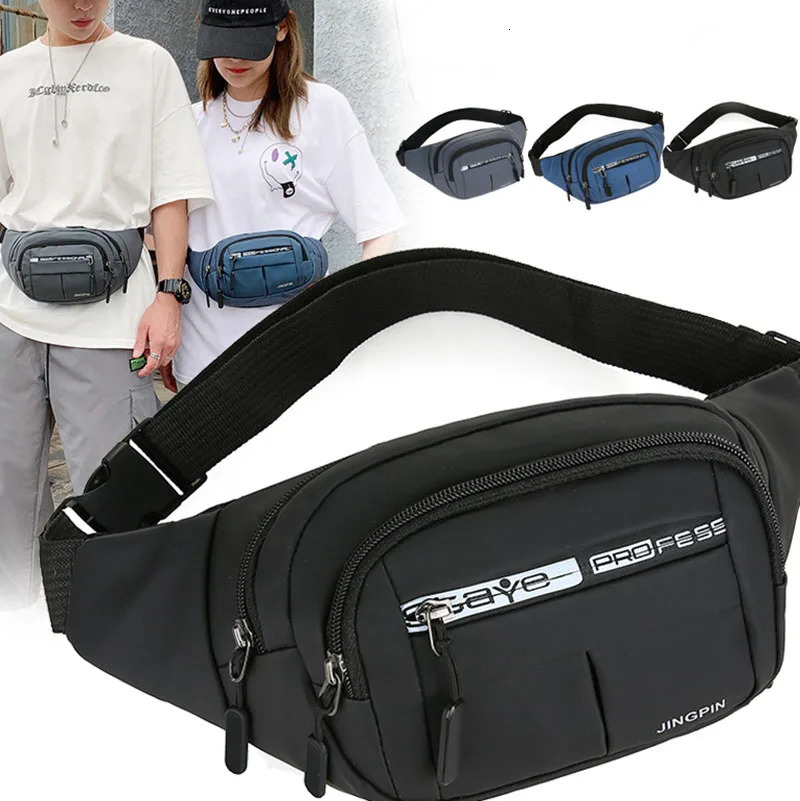 Waterproof Mobile Waist Bag for Men Women Multifunctional Large Capacity Fanny Pack Anti Splash Wearresistant Construction Site 250903