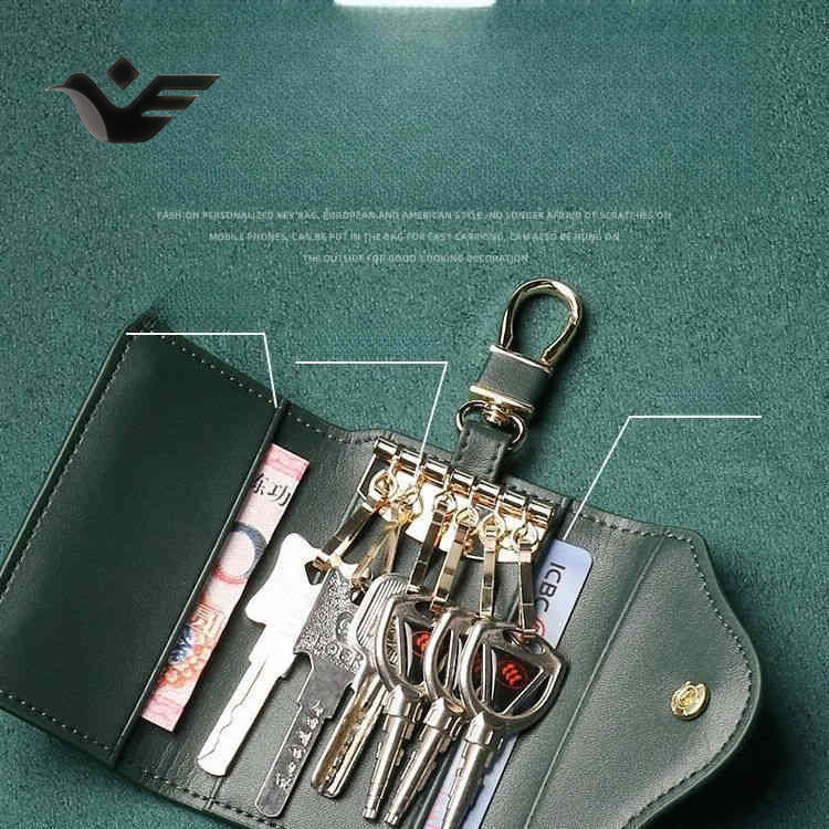 Feiyan Free Shipping New Designer Bag Luxury Shopping Bag High-end Key Wallet Personalized Multi-functional Key Storage Bag Integrated Wallet
