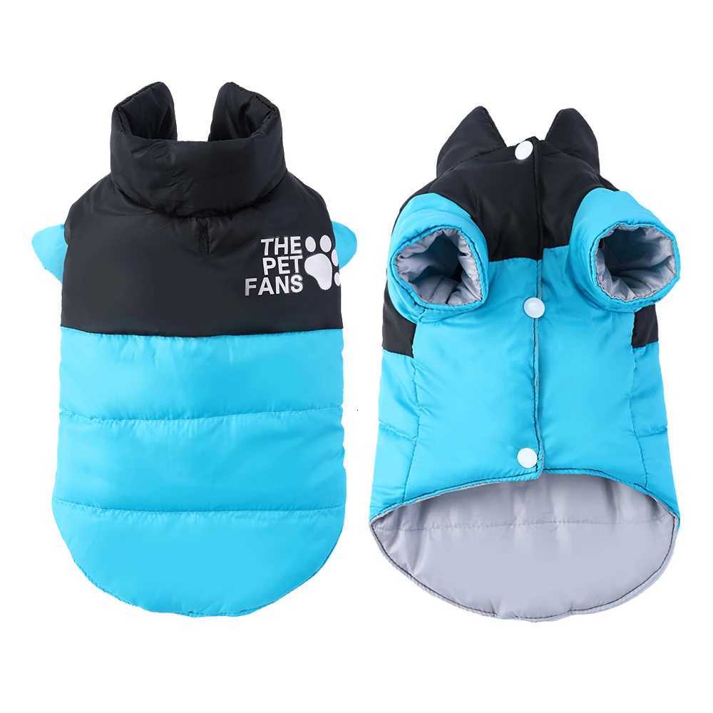 Winter Reversible Dog Clothes For Small Medium Dogs Cat Cold Weather Windproof Puppy Coat Costume Chihuahua Yorkie Pug et W250904