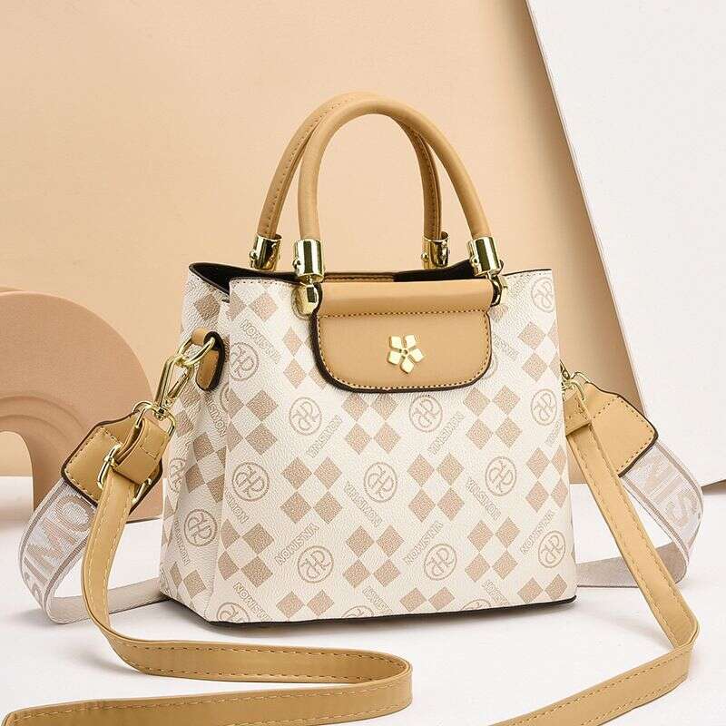 2023 New Hot Selling Women's Printed Large Capacity Bucket One Shoulder Crossbody Bag Handbag