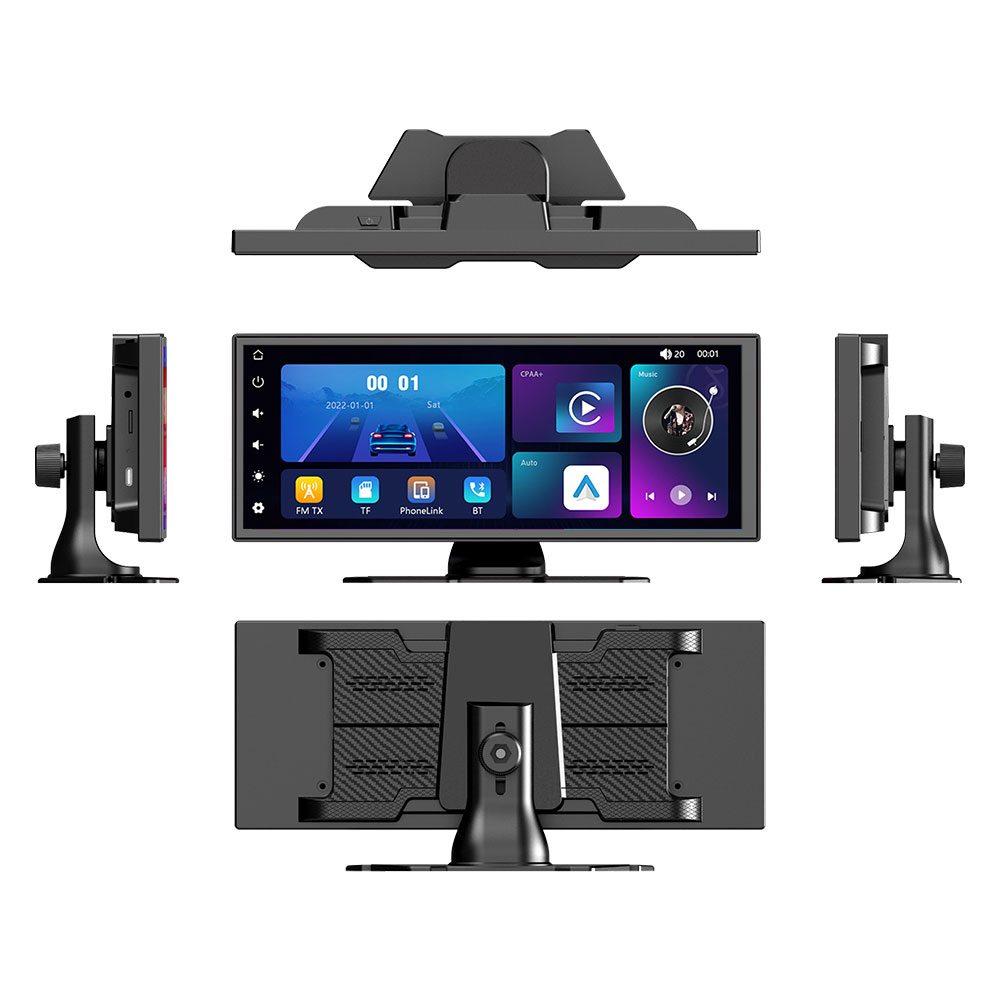 KOWANKIT 11.26 Inch Universal Portable Wireless CarPlay Android Auto Touch Screen, HD Car Stereo Monitor Plug & Play for 99.9% Cars H518