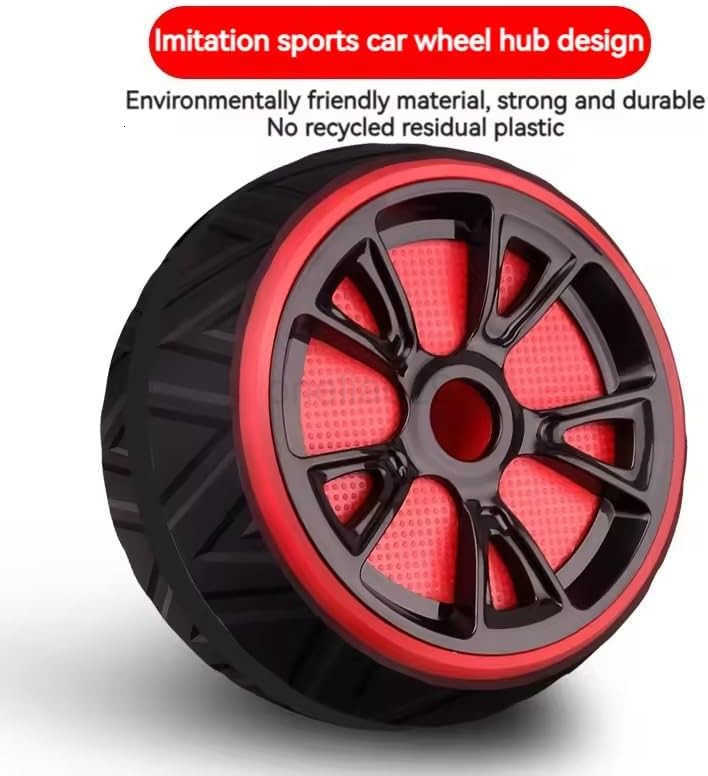 Ab Roller Wheel for Core Abdominal Workout Fitness Equipment for Men Women Home Gym Exercise Wheel with Knee Pad Strength Training Gear for Abs Core W