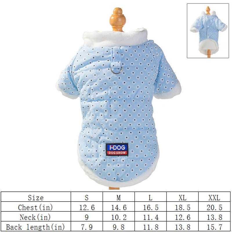 Pet cotton coat fashionable and comfortable little daisy clothes plus velvet thickened winter warm dog clothes W250904