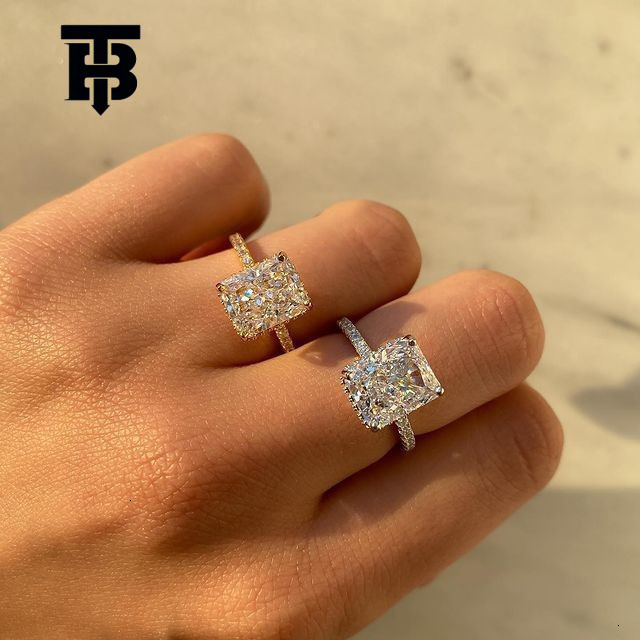 TB BHULAMTE European And American Light Luxury Style Ice Flower Cutting Niche Luxury Women's Jewelry High-end Designer Super Sparkling Fashion Qu