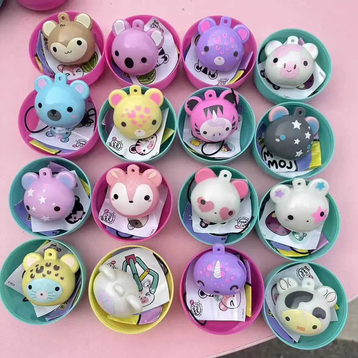 Moj Innovation Series Squishy Toys Cute Soft Animal Model Stress Relief Toy Capsule Mystery Pack Blind Box Toys Kids Gifts W250904