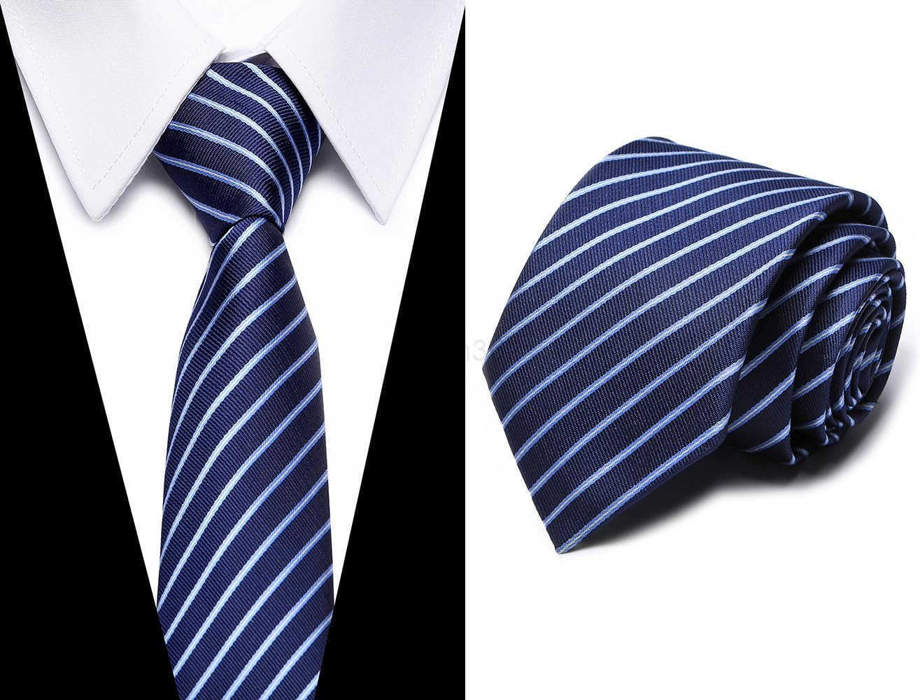 Tie For Men Necktie Woven Jacquard Neck Ties Set 6 PCSW250904