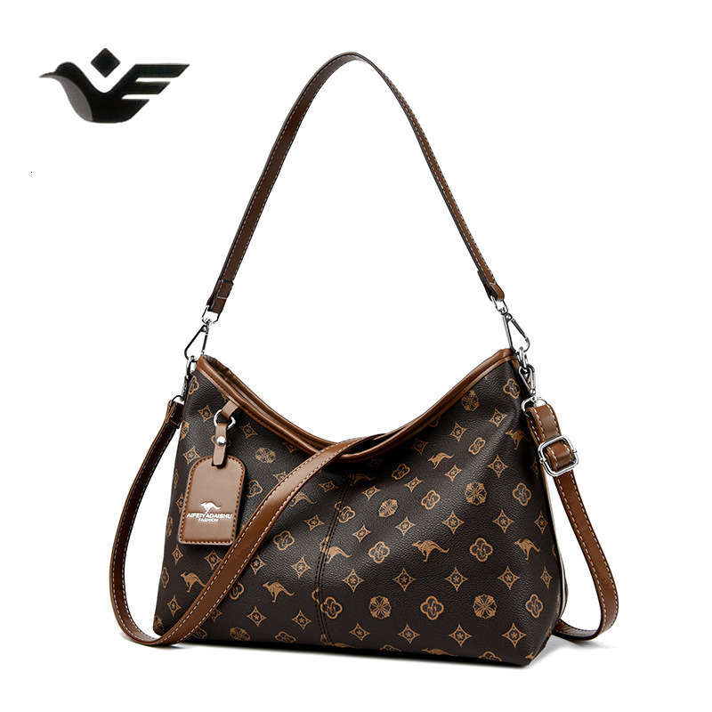 Feiyan Free Shipping New Designer Bag Luxury Shopping Bag Large Capacity Retro Tote Bag For Women 2025 New Vintage Floral Women's Bag Casual Hand