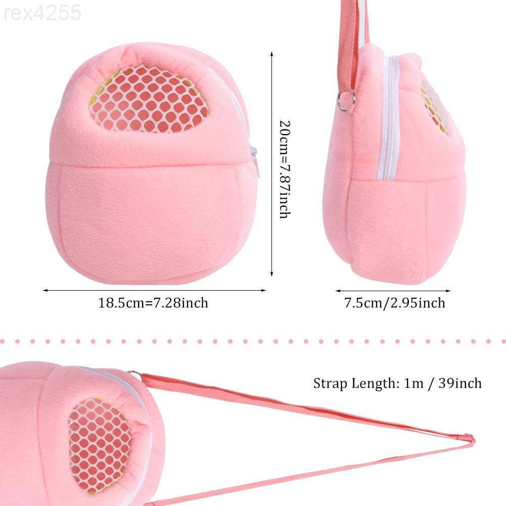 1Portable White Mesh African Hedgehog Hamster Breathable Pet Dog Carrier Bags Handbags Puppy Cat Travel Backpack M White Mesh Pink 18 x 22cm7 x9 inchW