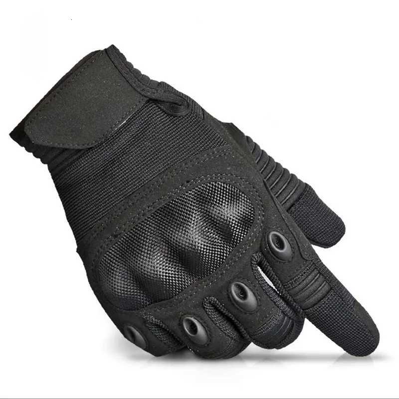 Super Fiber Mens Tactical Gloves Protection Shell Men Women Riding Hard Knuck Full Finger Touch Screen Motorcyc GlovesXJ250904