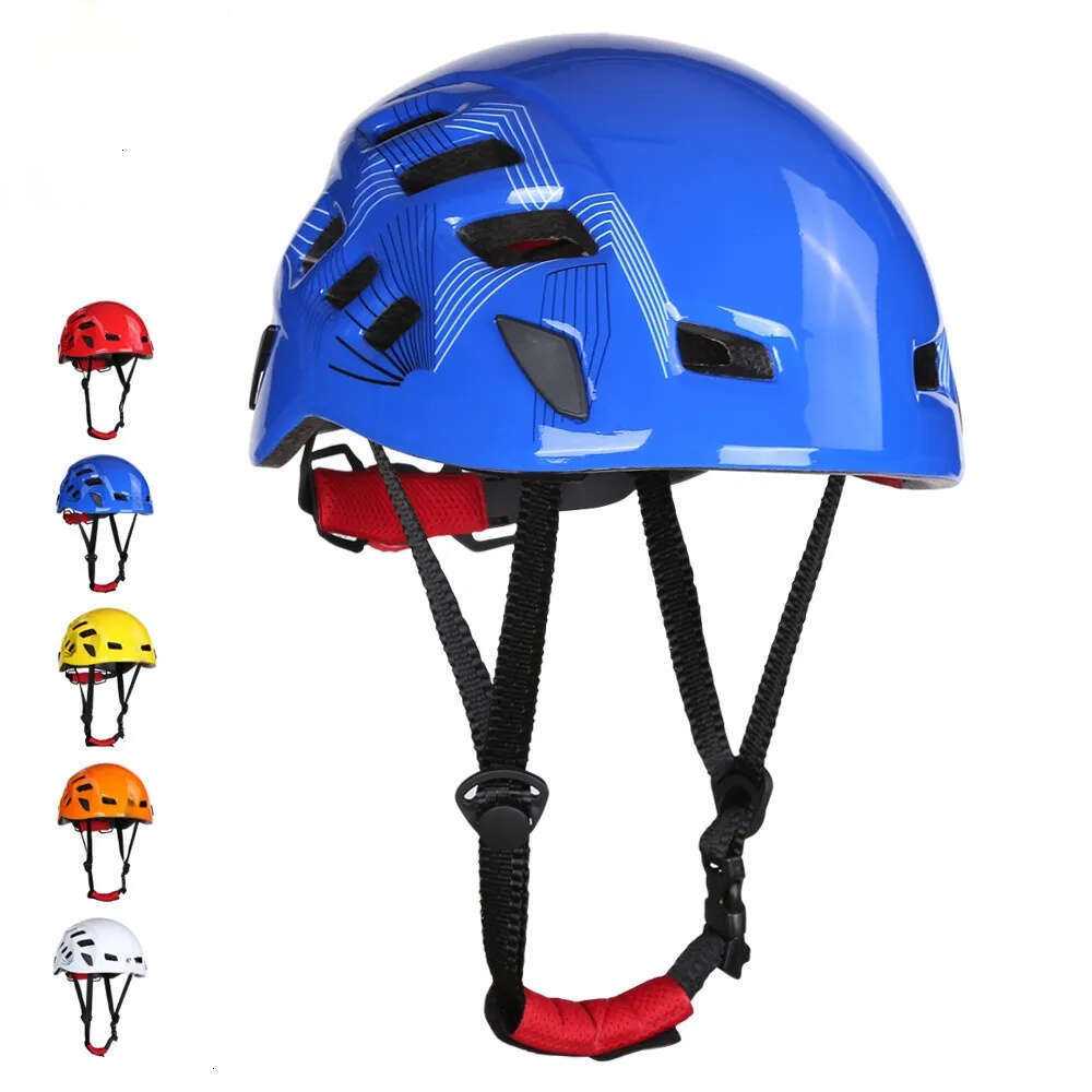 Safety Rock Climbing Caving Rappelling Rescue Helmet Scaffolding Head Protector