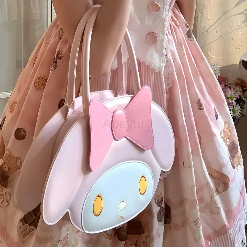 Sanrio Adorable Sanrio My Melody Mini Messenger Pouch: Unique Artisan Craftsmanship Ideal For Travelers