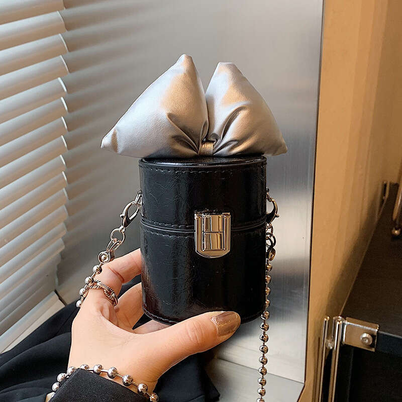 Bucket for Women Autumn 2025 New Fashion Beautiful Unique Stylish Casual Chain Crossbody Single Shoulder Lipstick Bag