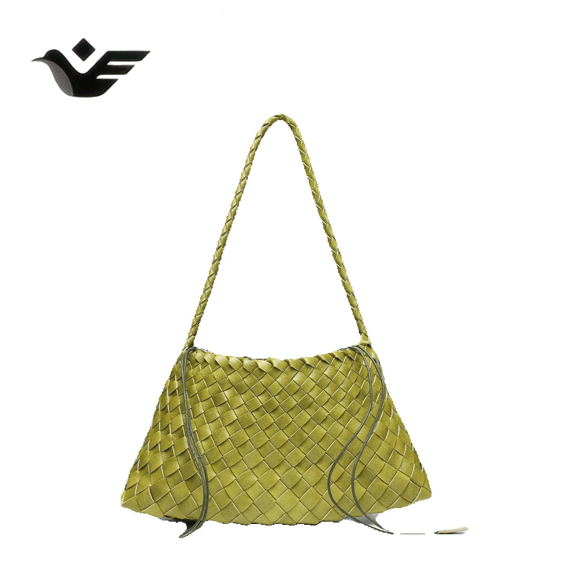 Feiyan Free Shipping New Designer Bag Luxury Shopping Bag Popular Single-shoulder Underarm Hand-woven Tote Bag For Women Fashion Retro Handheld Basket