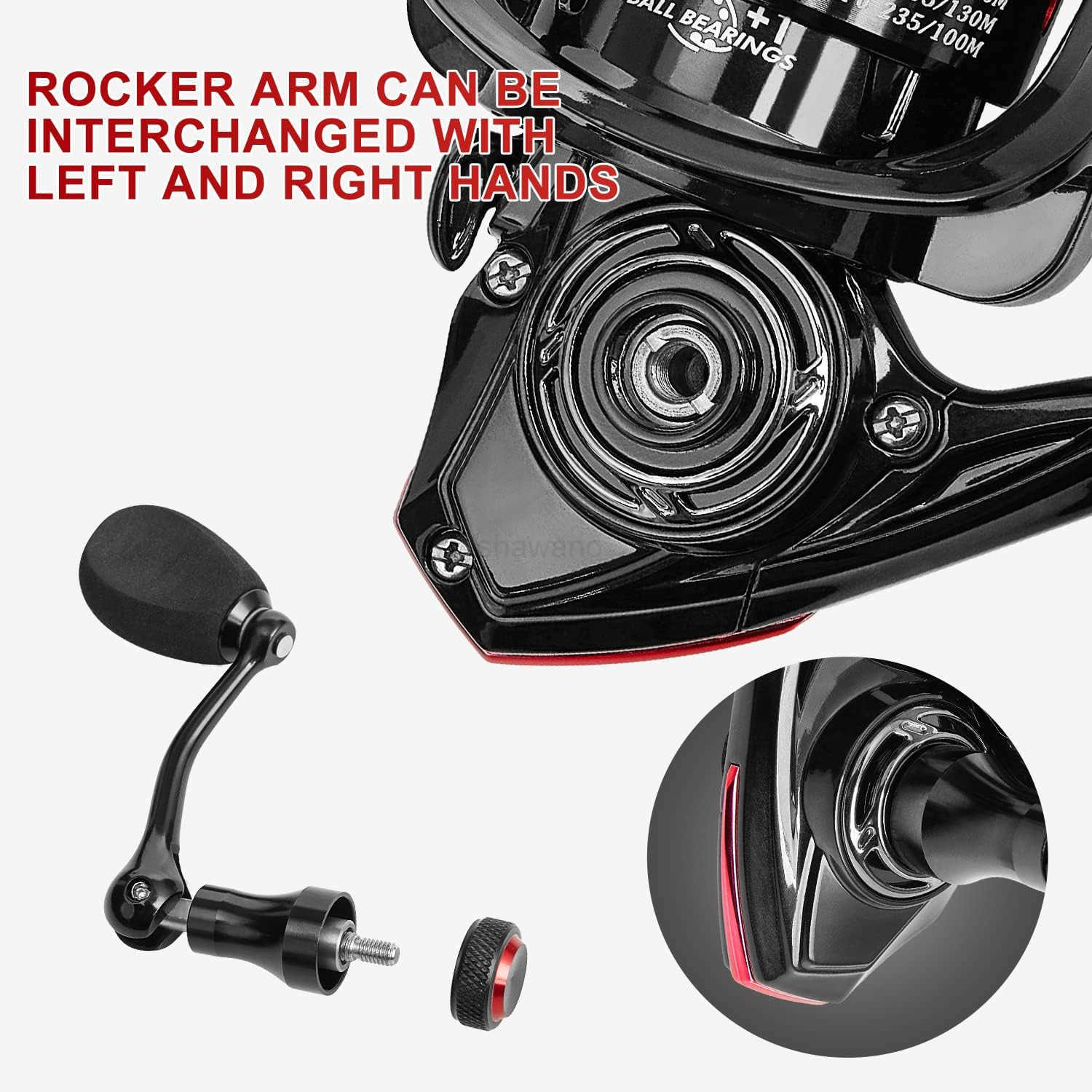 Fishing Reel Spinning Reel Compact Design Baitcaster Reels 61 Stainless BB Saltwater Freshwater 14 LBs Stainless Steel Drag Powerful Handle Casting Re