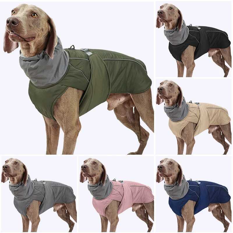 Dog Clothes Luxury Winter et for Small Medium Large Dogs Waterproof Soft Padded Warm Pet Coat Safety Reflective Dog Outfit W250904