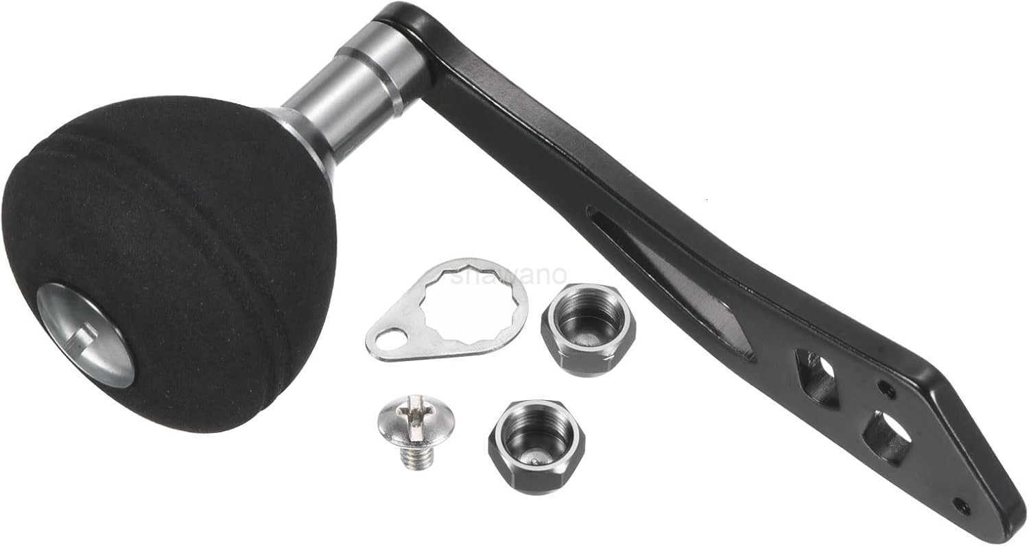 Power Handle Metal Fishing Reel Handle EVA Knob Grip Replacement Parts for Rocker Arm Accessories W250904